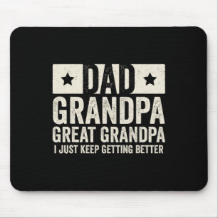 Grandpa Great Grandpa Father39s Day Shirt From Gra Mouse Pad