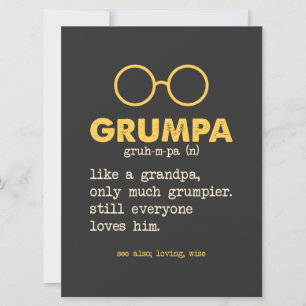 Grandpa - Grumpa Definition