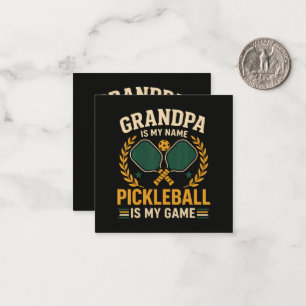 Grandpa Is My Name Card