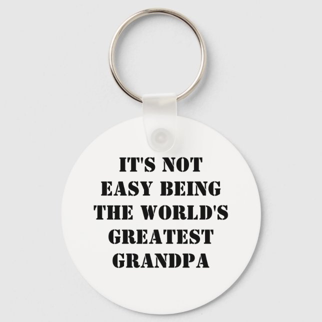 Grandpa Key Ring (Front)