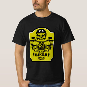 Grandpa Motorbike Rider T-Shirt