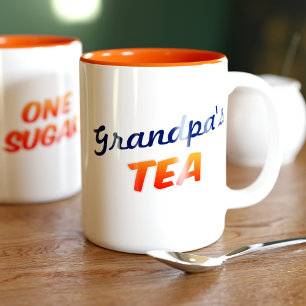 Grandpa Name One Sugar Tea Coffee Mug