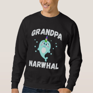 Grandpa Narwhal Cute Narwhal Shirt Family Matching