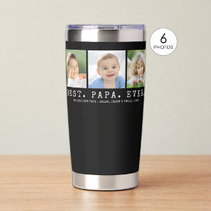 Grandpa Nickname 6 Photos Personalised Insulated Tumbler