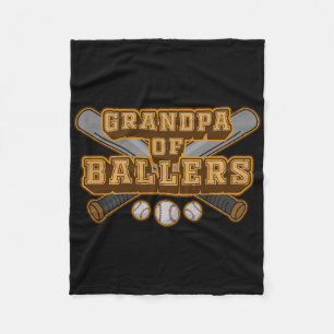 Grandpa Of Llers Funny Sell Softll Comfort Colors  Fleece Blanket