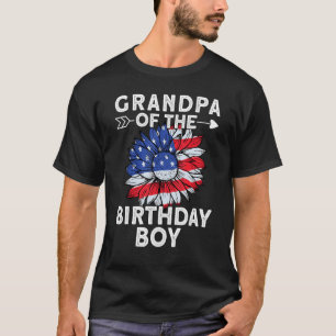 Grandpa Of The Birthday Boy Family Love Celebratio T-Shirt
