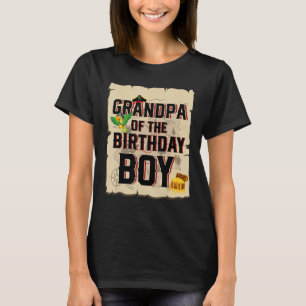 Grandpa Of The Birthday Boy   Pirate Theme 5th Bda T-Shirt