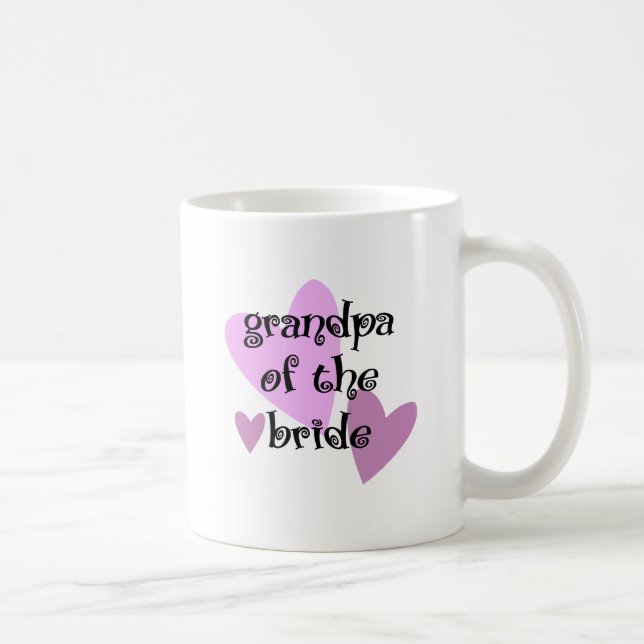 Grandpa of the Bride Coffee Mug (Right)