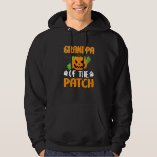 Grandpa Of The Pumpkin In The Patch Cute Halloween Hoodie