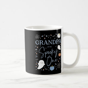 Grandpa Of The Spooky One First Birthday Boy 1st H Coffee Mug