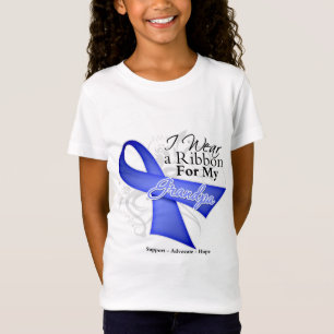 Grandpa Periwinkle Ribbon - Stomach Cancer T-Shirt
