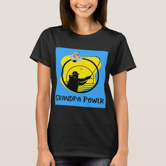 Grandpa Power T-Shirt (Front)