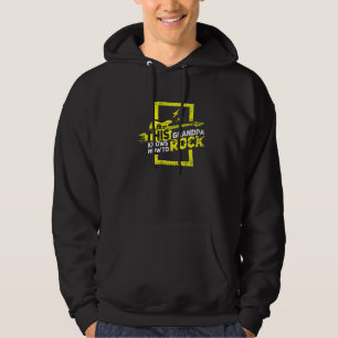 Grandpa Rock Guitar Music Hoodie