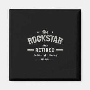 Grandpa Rockstar Has Retired 2026 Father Cruise Mo Magnet