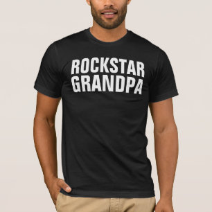 GRANDPA ROCKSTAR T-SHIRTS TEES
