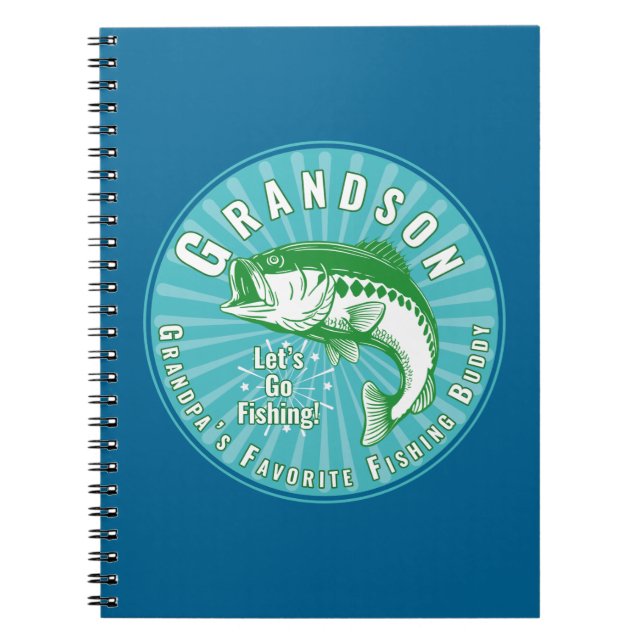 Grandpa’s Favorite Fishing Buddy Notebook (Front)