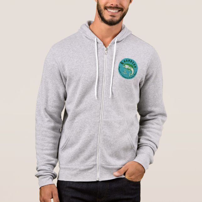 Grandpa’s Favourite Fishing Buddy Hoodie (Front)