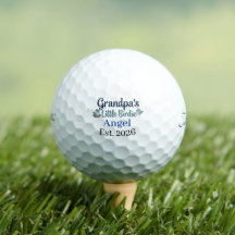 Grandpa’s Little Birdie Baby Keepsake Golf Ball