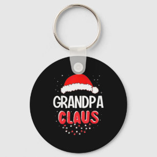 Grandpa Santa Claus Christmas Matching Costume  Key Ring