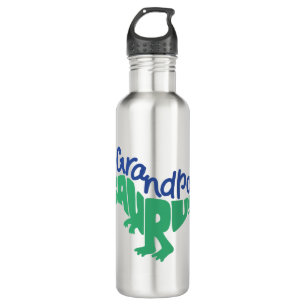 Grandpa Saurus Graphic 710 Ml Water Bottle