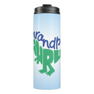 Grandpa Saurus Graphic Thermal Tumbler