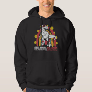 Grandpa Saurus Rex Dinosaur Father's Day Family Ma Hoodie