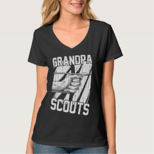 Grandpa Scouts   Archer Arrows Bow Archery Grandda T-Shirt