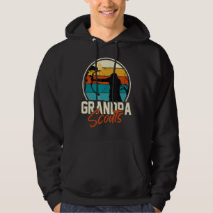 Grandpa Scouts Archer Bowman Bow Archery Granddad Hoodie