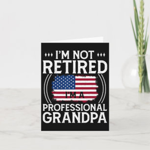 Grandpa Shirt For Men Funny Fathers Day Retired Gr Card