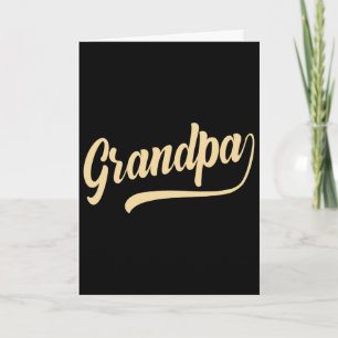 Grandpa Shirt Vintage Father’s Day For G-pa Grandp Card