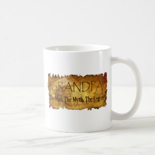 GRANDPA The Man The Myth the legend Coffee Mug
