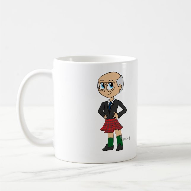 Grandpa the Scotsman Coffee Mug (Left)