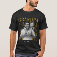 Grandpa Vintage Photo Grandfather's Day Custom