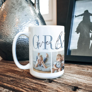 Grandpa We Love You 4 Photo Collage Coffee Mug