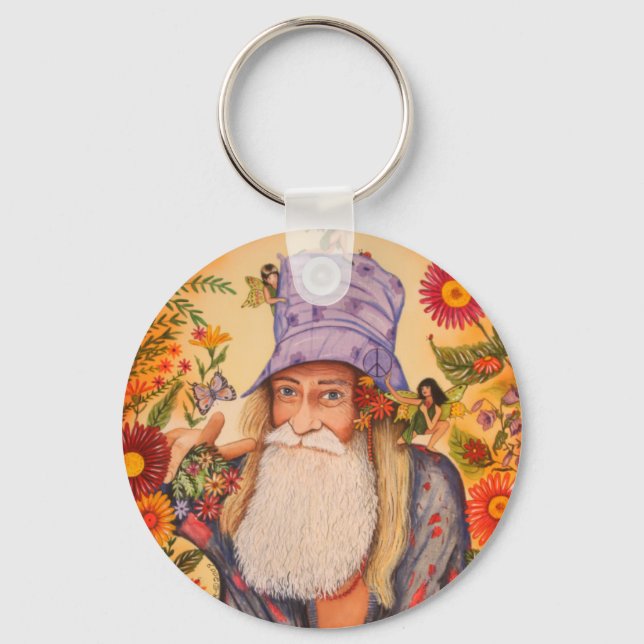 GRANDPA WOODSTOCK Keychain (Front)
