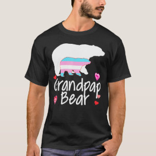 Grandpap Lgbt Bear Transgender Rainbow Lgbt Gay Le T-Shirt