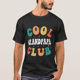 Grandpapa Club Grandpa Humour Grandfather Family T-Shirt