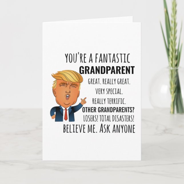 Grandparent Best Gift Card (Front)