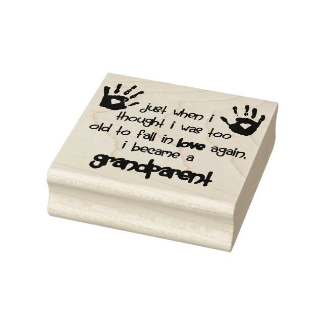 Grandparent Rubber Stamp (Stamp)
