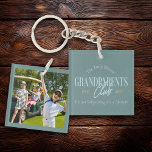 Grandparents Club Photo It's a Lifestyle Funny Key Ring<br><div class="desc">A fun, heartfelt photo gift for the world’s best grandparents! Celebrate the joy of grandparenting with our "Truly Blessed Grandparents Club" keychain, personalised with the year established. Designed for those who know that spending time with their grandkids is far more than just "babysitting"— it's a way of life. A practical...</div>