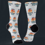 Grandparents Day Best Grandpa Golf Lover Custom Socks<br><div class="desc">Retro Best Grandpa By Par design you can customize for grandpa, dad, or bonus dad. Perfect gift for Father's Day or grandfather's birthday. The text "GRANDPA" can be customized with any dad moniker by clicking the "Personalize" button. Can also double as a company swag if you add your brand logo...</div>