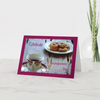 Grandparents Day Card with Tea & Crumpets