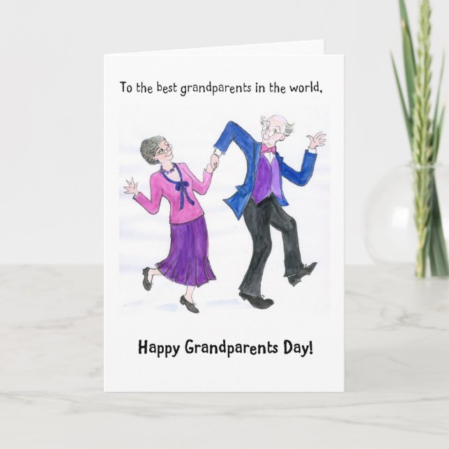 Grandparents Day Greeting Card (Front)