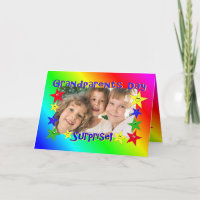 Grandparents Day Surprise Photo Card