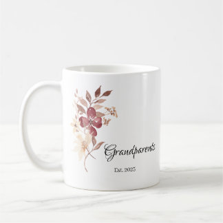 Grandparents Est. Year  Coffee Mug