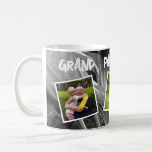Grandparents Love 3 Photo Collage Coffee Mug