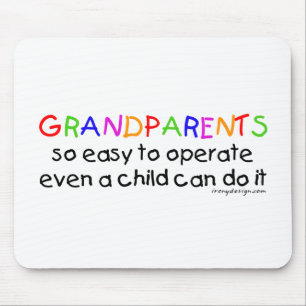 Grandparents Love Mouse Pad