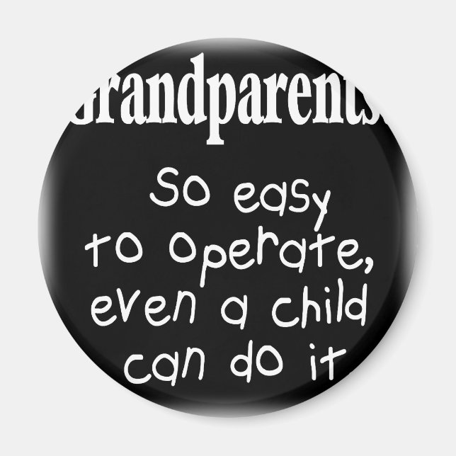 Grandparents Magnet (Front)