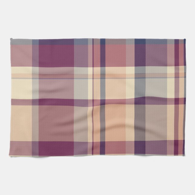 Grandparents plaid cloth napkins  (Horizontal)