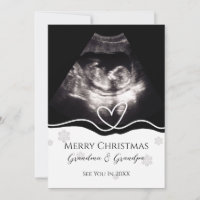 Grandparents Pregnancy Announcement Ultrasound 